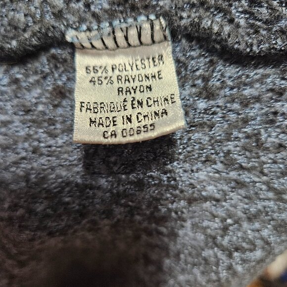 Womens vintage Penningtons XL house coat 51" length full zip soft poly blend - Picture 8 of 8